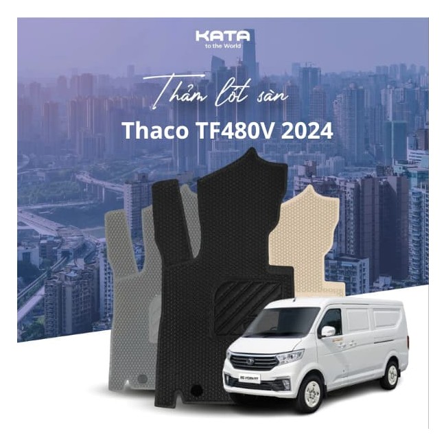 Thảm Lót Sàn Ô Tô Tải Thaco TF480V 